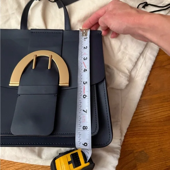 Zac Posen Biba Handbag and Backpack Genuine Leather in Parisian Nights - Picture 14 of 15